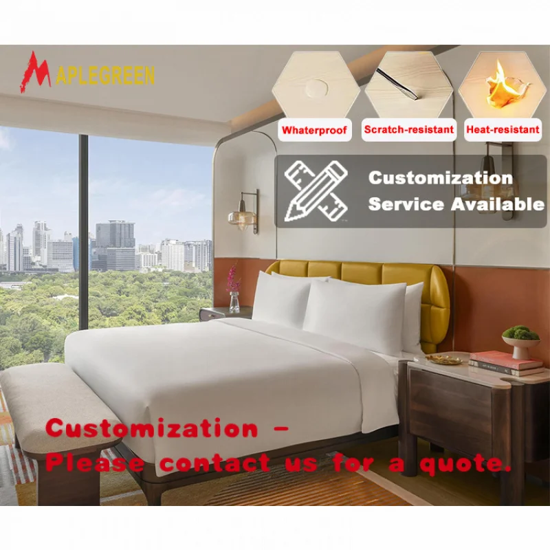 custom.Custom Luxury Hotel Bedroom Furniture Set China Modern Hospitality Furniture 5 Hotel Room Complete Pack