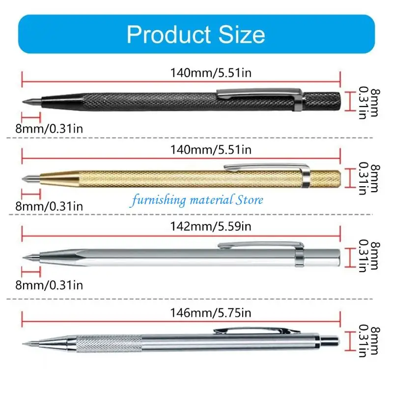 Y5GD Portable Carbides Marker Pen Stone Marble Surfaces Etching
