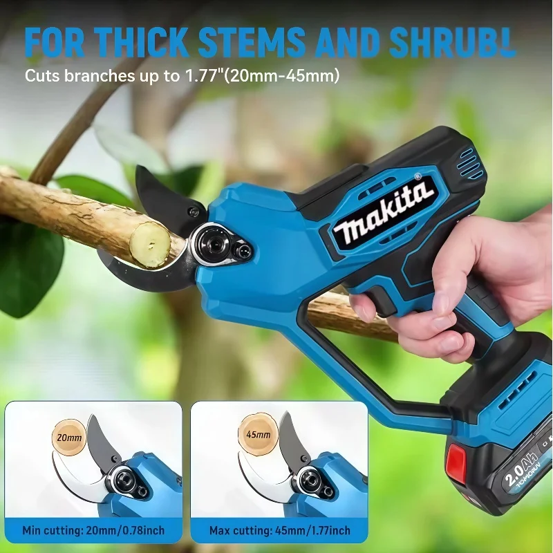 

Makita Brushless Electric Pruner Shear Cordless Tree Bonsai Pruning Scissors Tool Pin