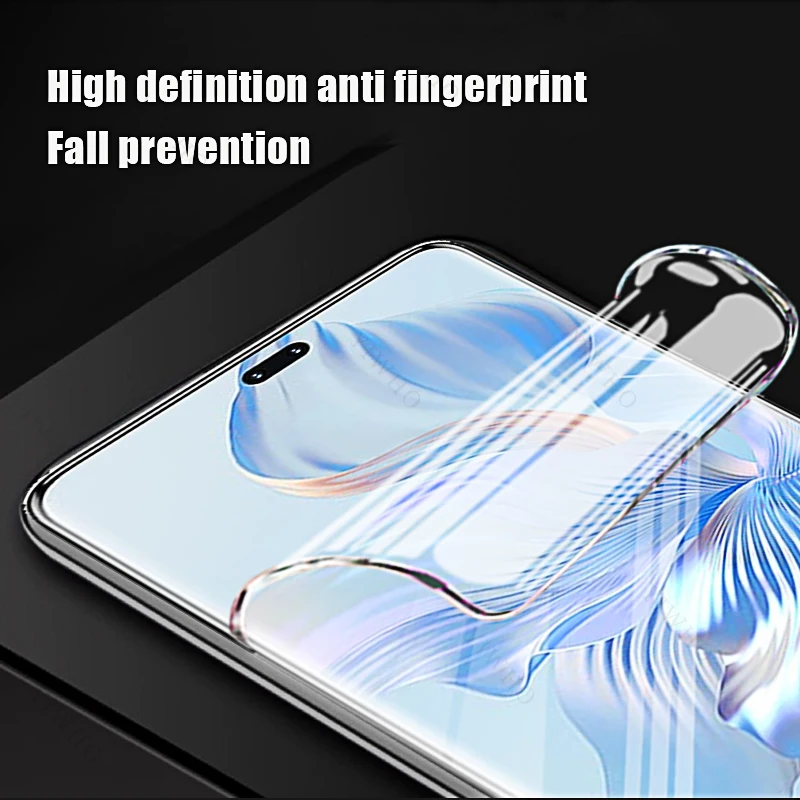 4-1pcs for Huawei Honor 90 80 60 70 Lite Pro+ SE GT Screen Protector HD Hydrogel Film for Honor X 50 50i 40 40i 5 6 7 8 7a 8a 5G