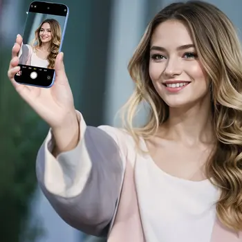 Nový magnetický displej pro selfie video v telefonu s zadní kamerou kompatibilní s iPhonem a Androidem 8 nejlepší prodej Handsfree od Googlu Pixel - №8