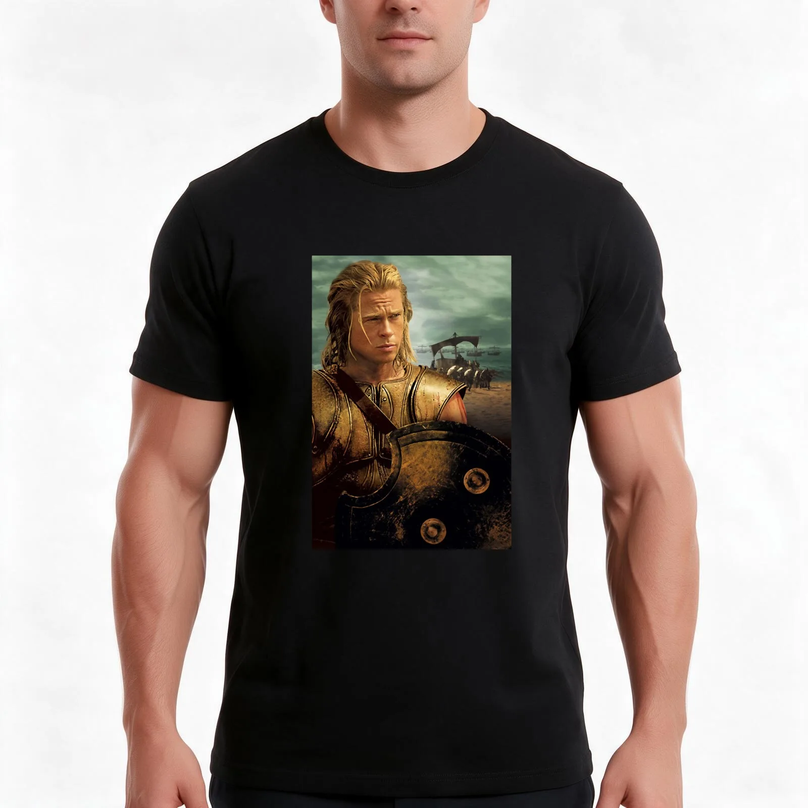 Why Are Children So Obsessed With Brad Pitt T-Shirt, Summer Casual Cotton Tee, Oversized Streetwear Tops, Vintage Graphic Print