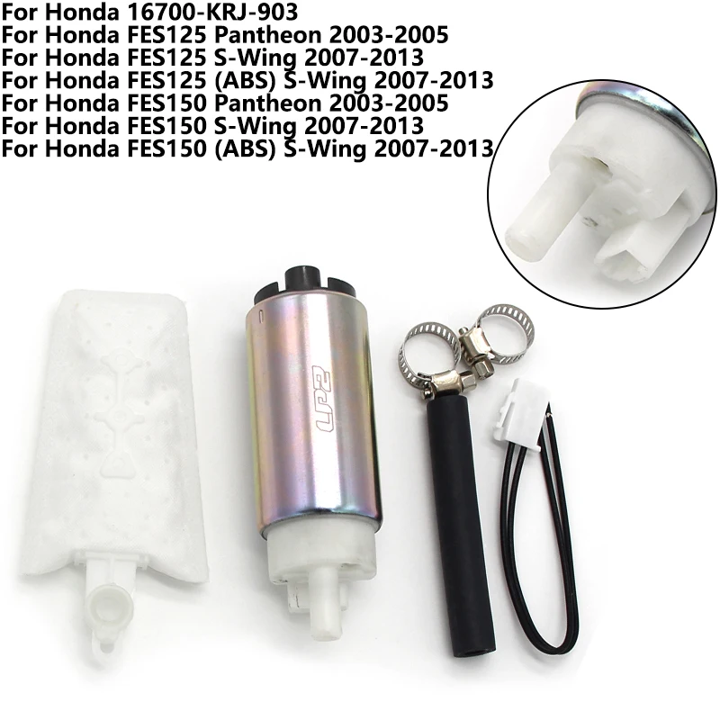 

Motorcycle Fuel Pump For Honda FES125 FES150 Pantheon 2003 2004 2005 ABS S-Wing 2007 2008 2009 2010 2011 2012 2013 16700-KRJ-903