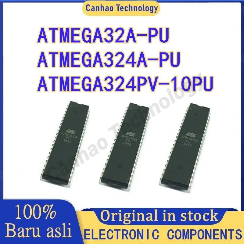 5 sztuk ATMEGA32A-PU ATMEGA324A-PU ATMEGA324PV-10PU ATMEGA32A ATMEGA324A ATMEGA324PV ATMEGA32 ATMEGA324 ATMEGA IC układ MCU DIP-40