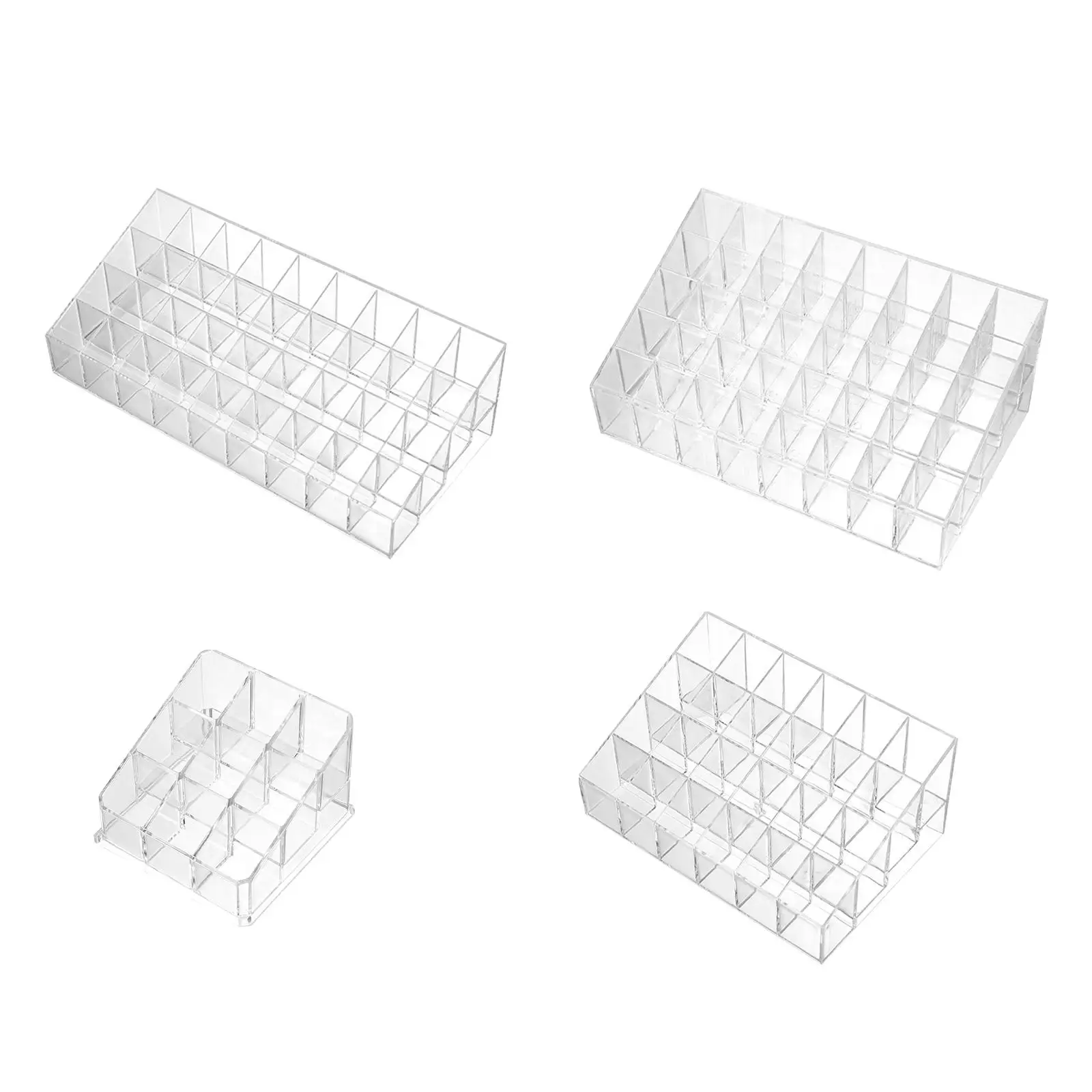 Lipstick Holder Lipgloss Organizer Transparent Acrylic Lipstick Storage for