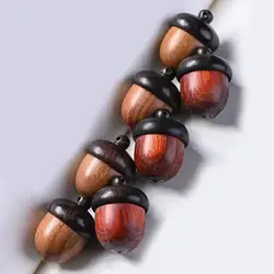 Oak Fruit Acorn Wood Nut Pine Fruit Black Sandalwood Acid Twig Diy Pendant Accessory Clothing Accessories