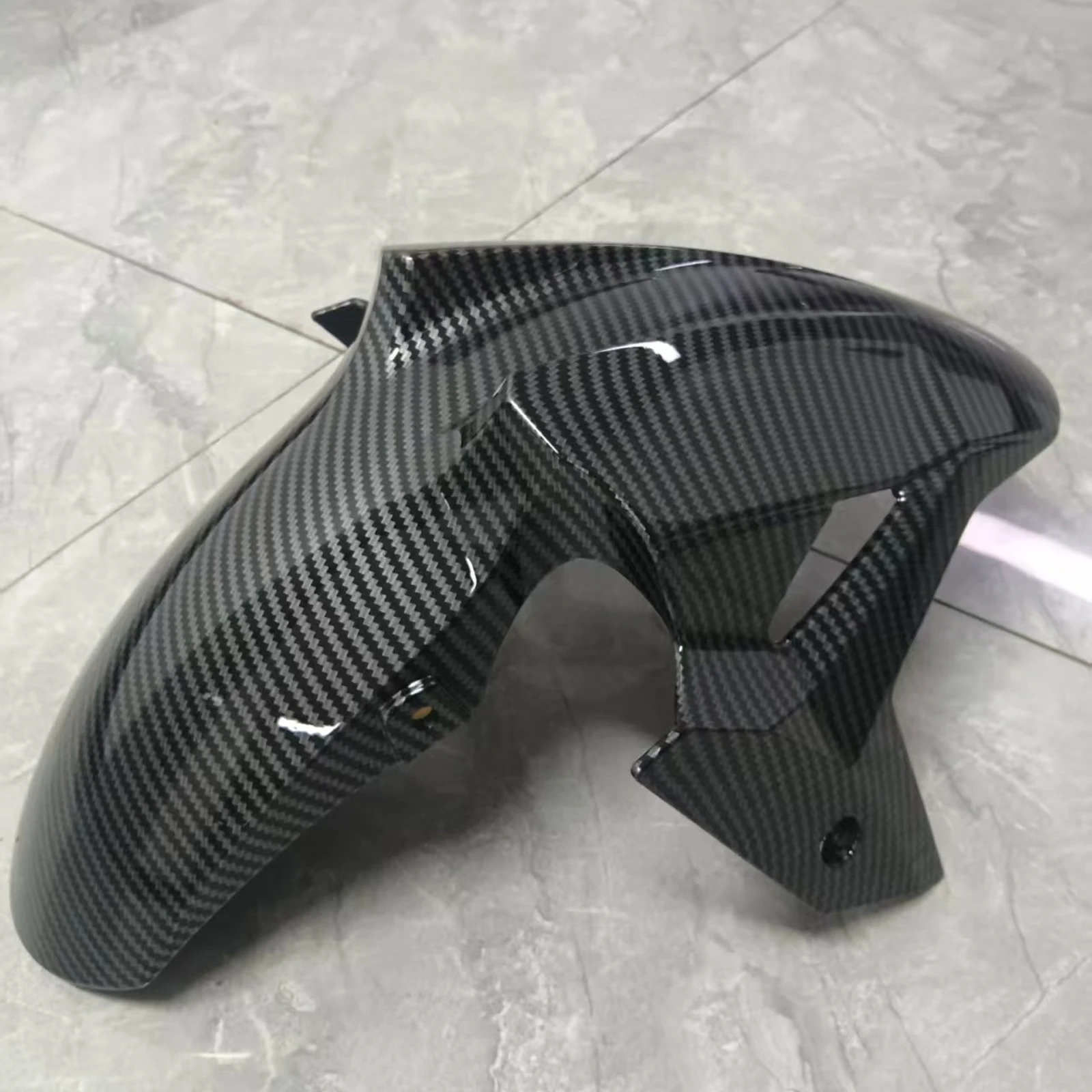 

For KAWASAKI Ninja 400 Z400 2018-2022 Ninja500 Z500 2023-2025 Motorcycle Accessories Front Fender Fairings ABS Carbon Fiber