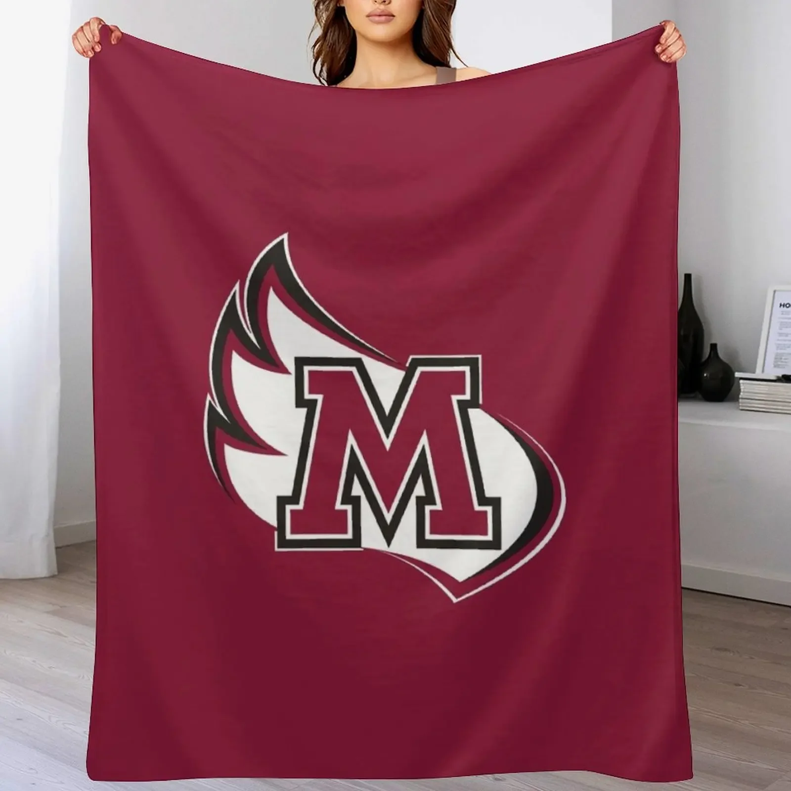 Meredith Meredith College RALEIGH NC Throw Blanket Loose Soft Big Luxury Throw Baby Blankets