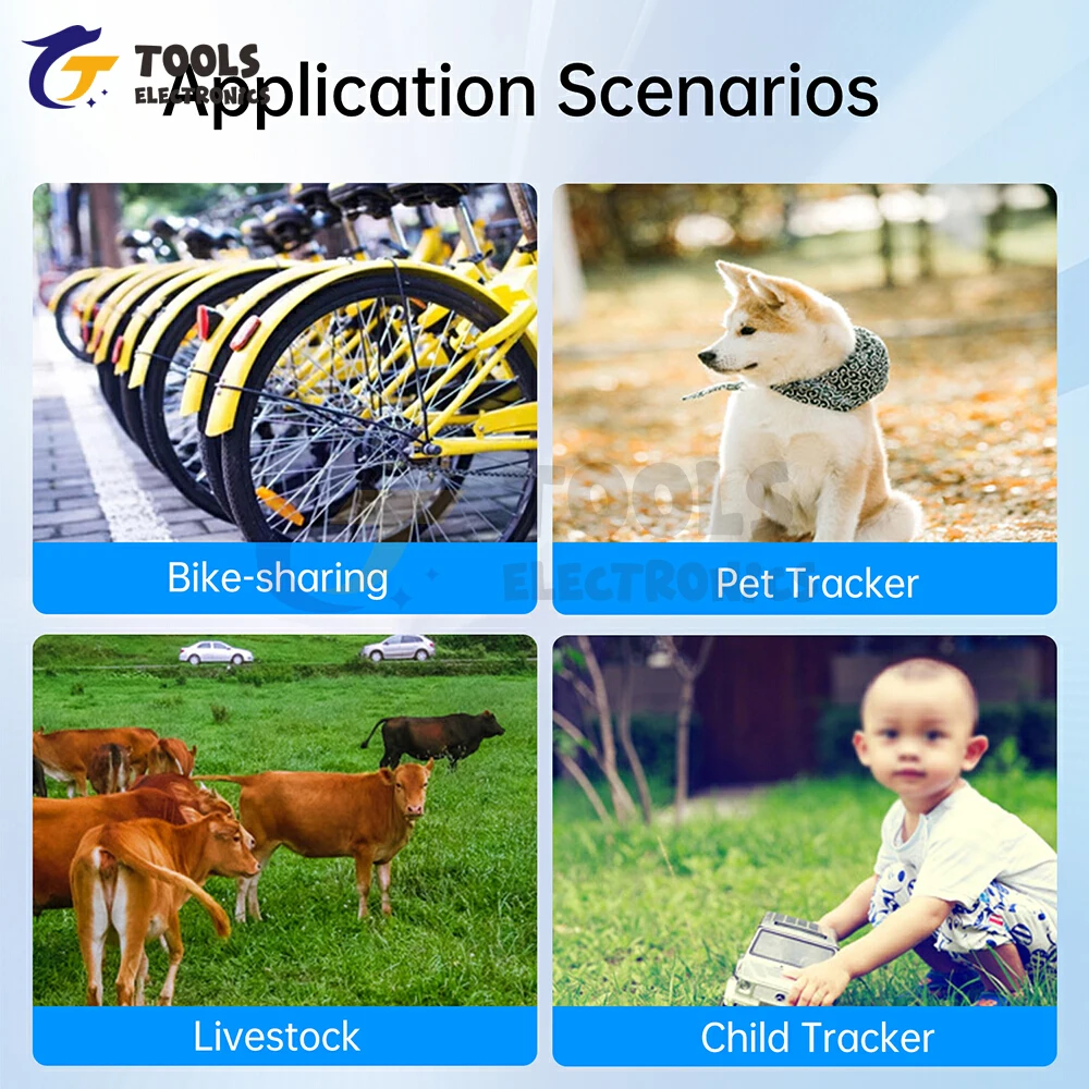 LoRa wireless tracker ESP32-S3FN8+SX1262+UC6580 WiFi Bluetooth LoRa Gnss GPS tracker for Locating Vehicles children and Pets