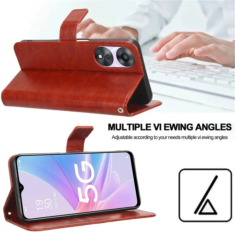 Realme GT Master Edition RMX3363 RMX3360 Case Vintage Wallet Card Slots Flip Leather Case Cover for Realme GT Master 5G RMX3360