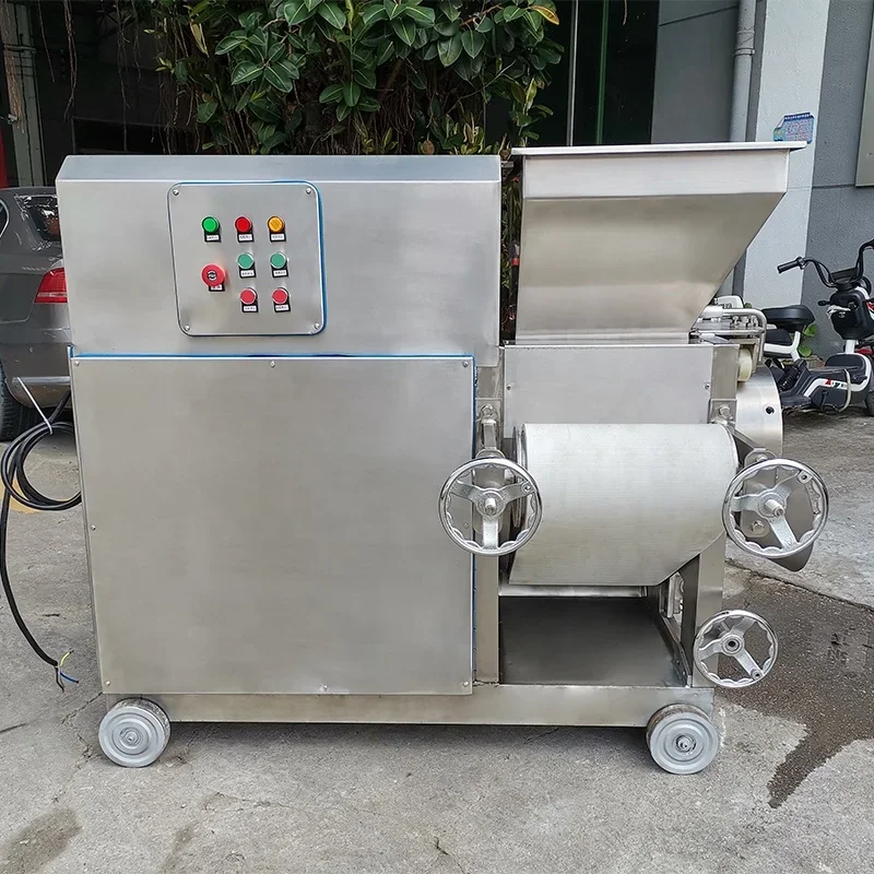 Fish flesh separator Shrimp Meat Extraction fish meat bone separator machine