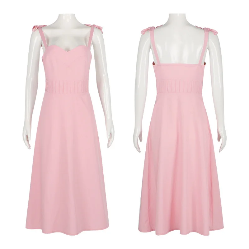 Película de cosplay de vinagre de sidra de manzana mágica, disfraz de juego de rol, vestido rosa, disfraz de cosplay de segunda dimensión Cosdfp