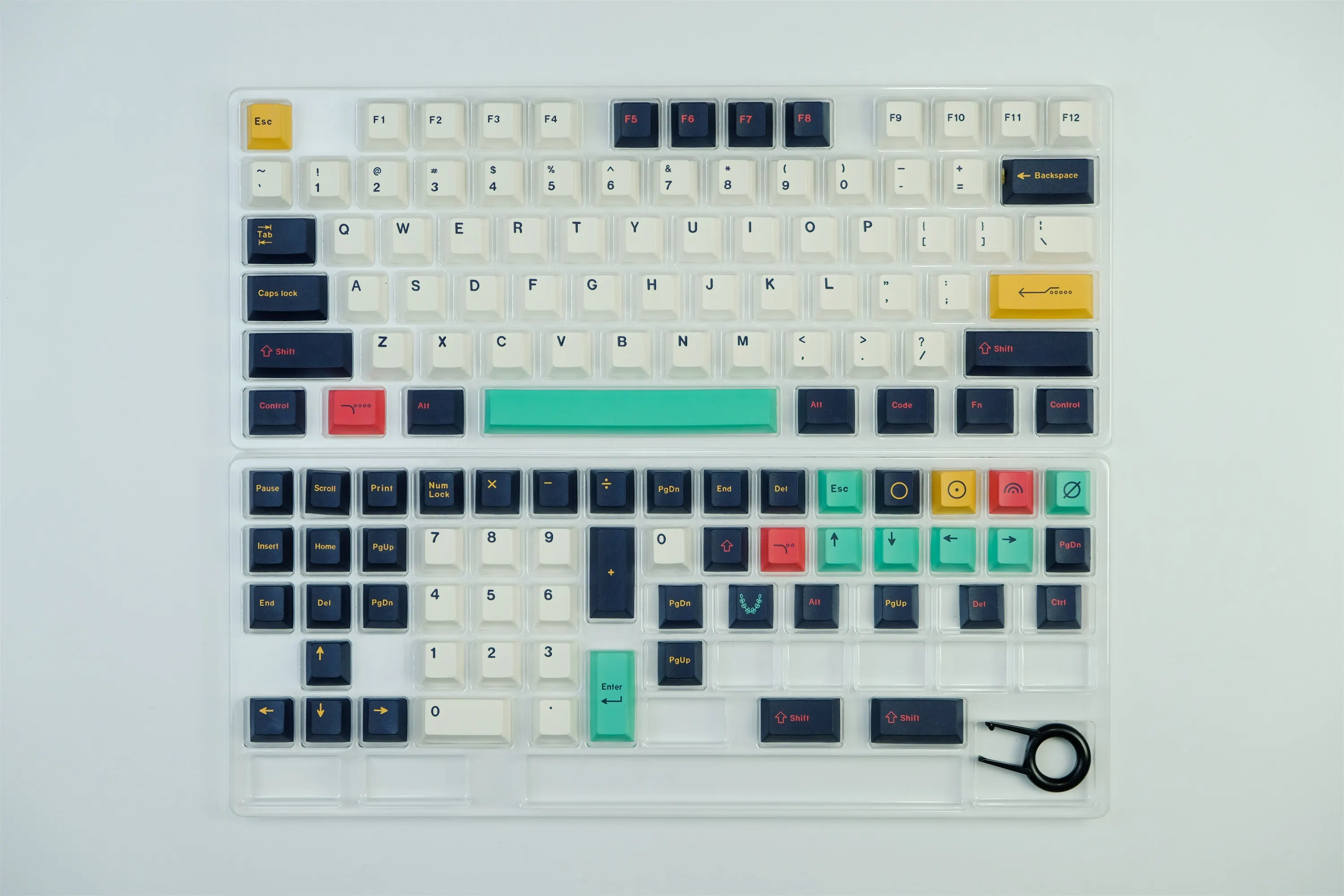 GMK Metropolis 129-Key PBT Keycaps Cherry Profile