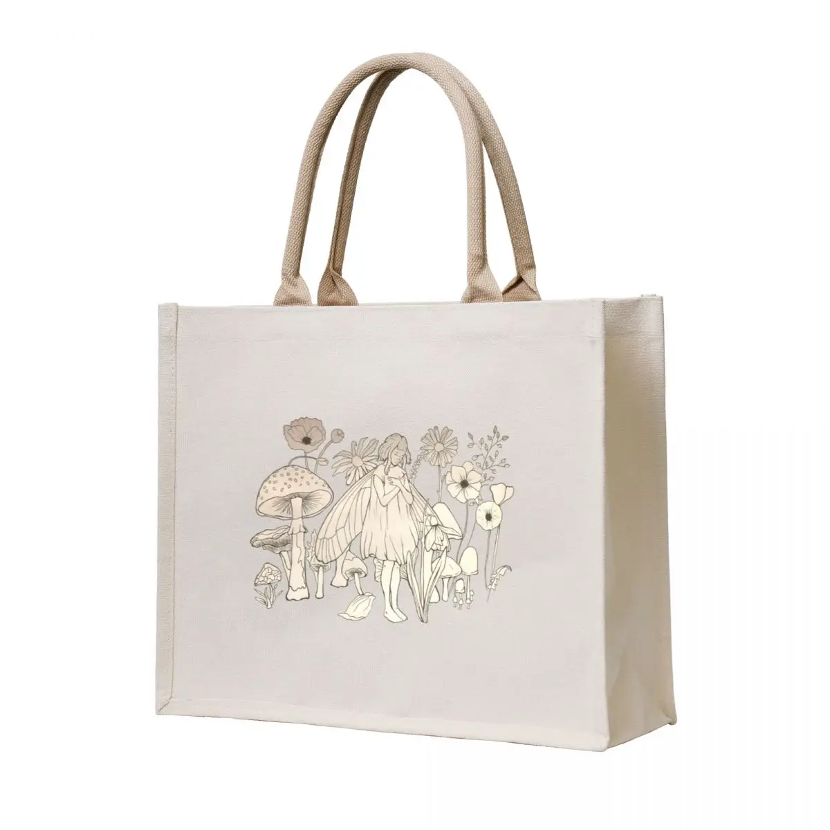

Aurora Aksnes fairy illustration print Tote Bag Big bag tote bag university Eco