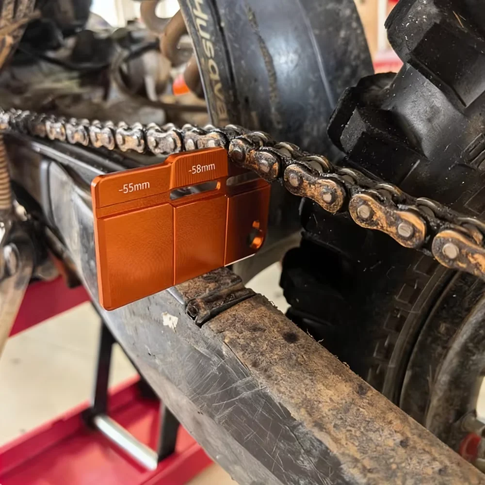 For Beta Xtrainer RR RS RR-S GasGas EX EC MC ES SM Motorcycle Accessories Chain Tension Gauge Tool Chain Slack Check Adjustment