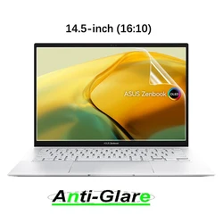 アンチグレアブルーレイレイスクリーンガードプロテクター、14.5インチ、asus、zenbook 14x、oled、ux3404、ux3404vc、ux3404va、ラップトップ、pc、16:10, 2pcs