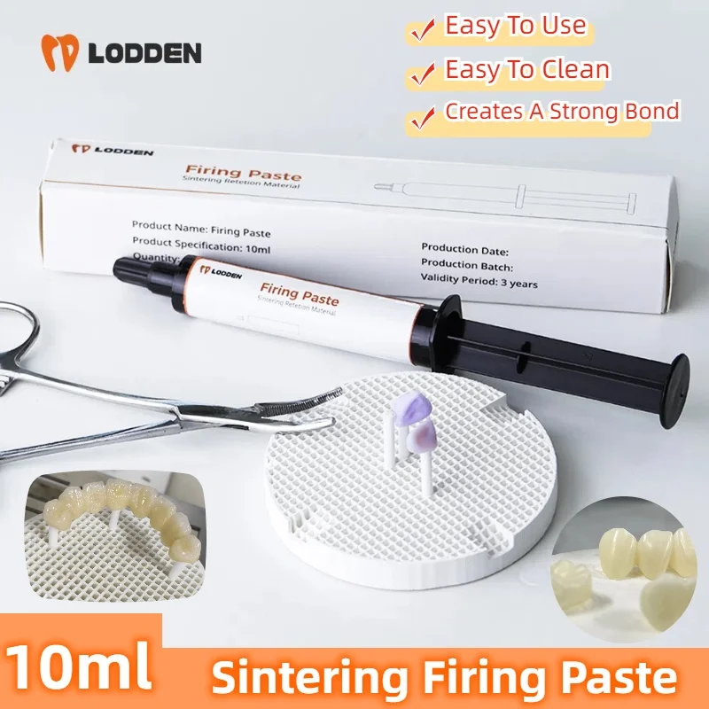 

1/3/5pcs Lodden Firing Paste Dental Material Sintering Furnace For Veneer Crown And Bridge In Sintering Furnace Sintering Paste