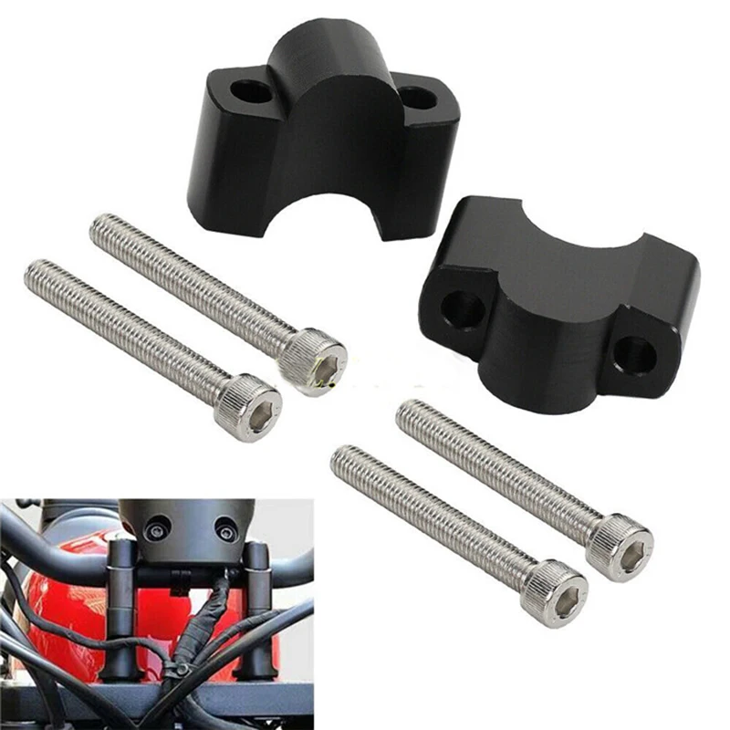 CMX500 Handlebar Risers Handle Bar Clamp Extend Adapter for Honda Rebel 500 CMX300 CMX 300 Accessories Moto 2021 2020 2019 18 17