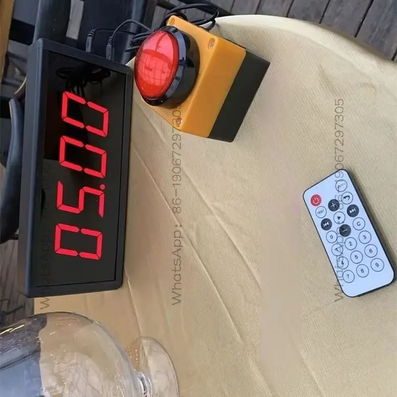 

Competition Timer LED Digital Display, Plug in Model,Training Speech, Dedicated Timing, Stopwatch Counter