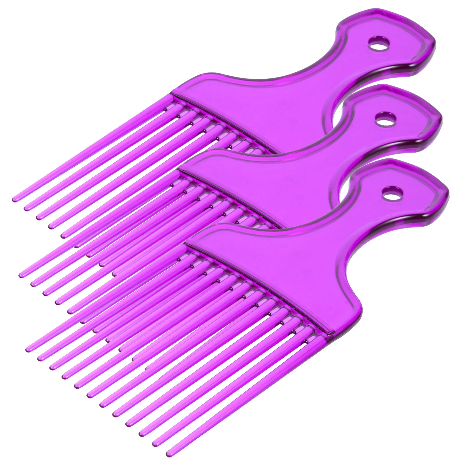 

3pcs Oil-Prone Hair Comb Wide Teeth Massage Comb For Scalp Care Anti-Static Styling Portable Hair Salon Accessories