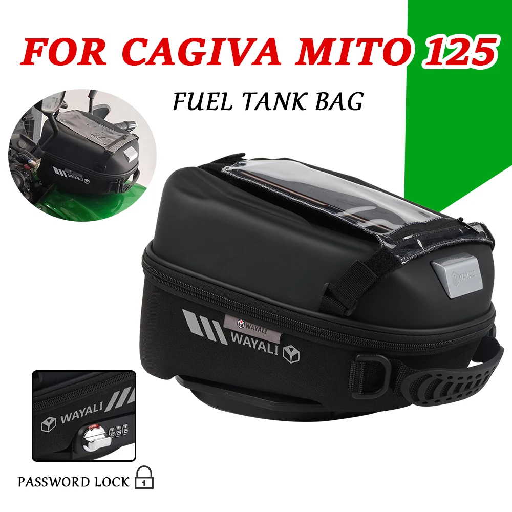 Motorcycle Accessories Fuel Tank Bag Backpack Travel Tanklock Bags For CAGIVA MITO 125 2004 2005 2006 2007 2008 2009 2010 Parts