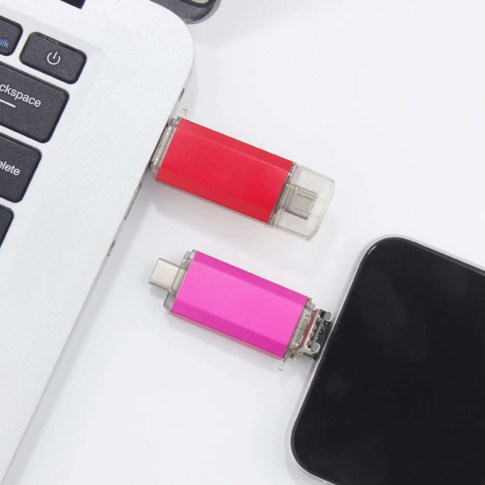 Высокоскоростной флэш-накопитель USB 3.0 TYPE-C, 64 ГБ, 32 ГБ, 3 в 1, флэш-накопитель OTG, креативный USB-накопитель для телефона/ноутбука, U-диска