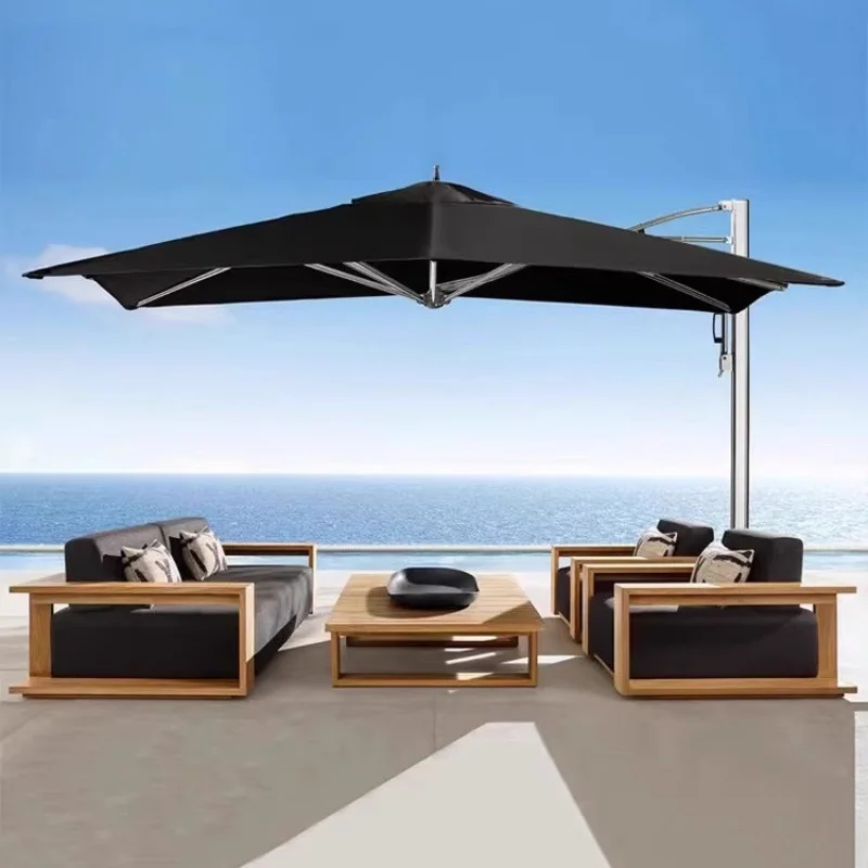 

Садовый комплект из ротанга: диван и кофейный столик для отдыха на балконе, в саду, во дворе и на открытых пространствах.