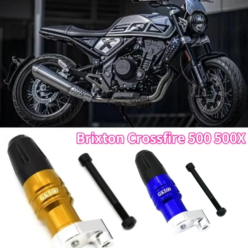 New Falling Crash Protector Rod Motorbike Anti-Falling Engine Protection Stick for Brixton Crossfire 500 500X