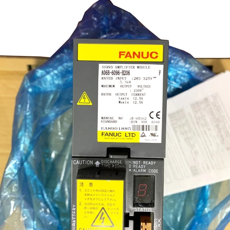 Fanuc A06B-6096-H206 Servo Amplifier Tested ok Expedited Delivery
