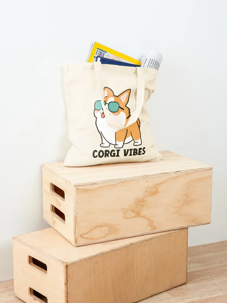 Bolsa tote Corgi Vibes