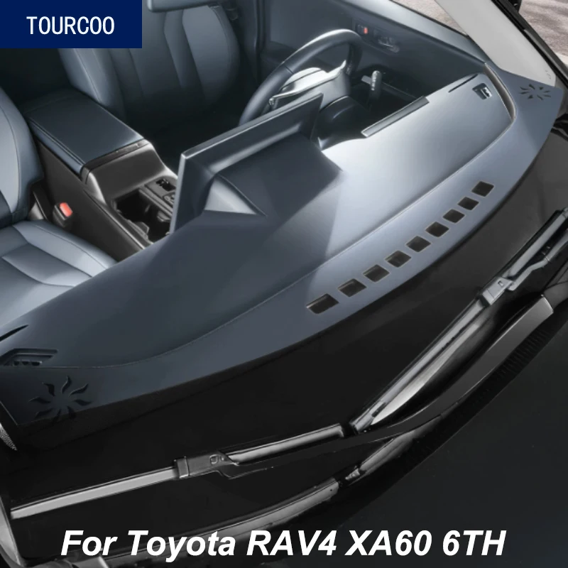 For Toyota RAV4 XA60 6TH 2026 Center Console Dashboard Light-proof Sun-proof Pad Car Interior Styling Modified Accessories