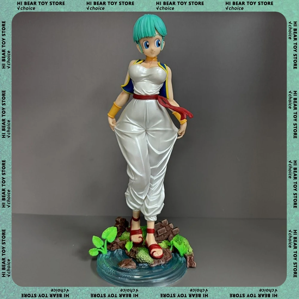 

Dragon Ball Z Рисунок Bulma Фигурки Bulma Фигурка Модель Коллекция ПВХ Статуя Украшение стола Куклы Игрушки Рождественские подарки
