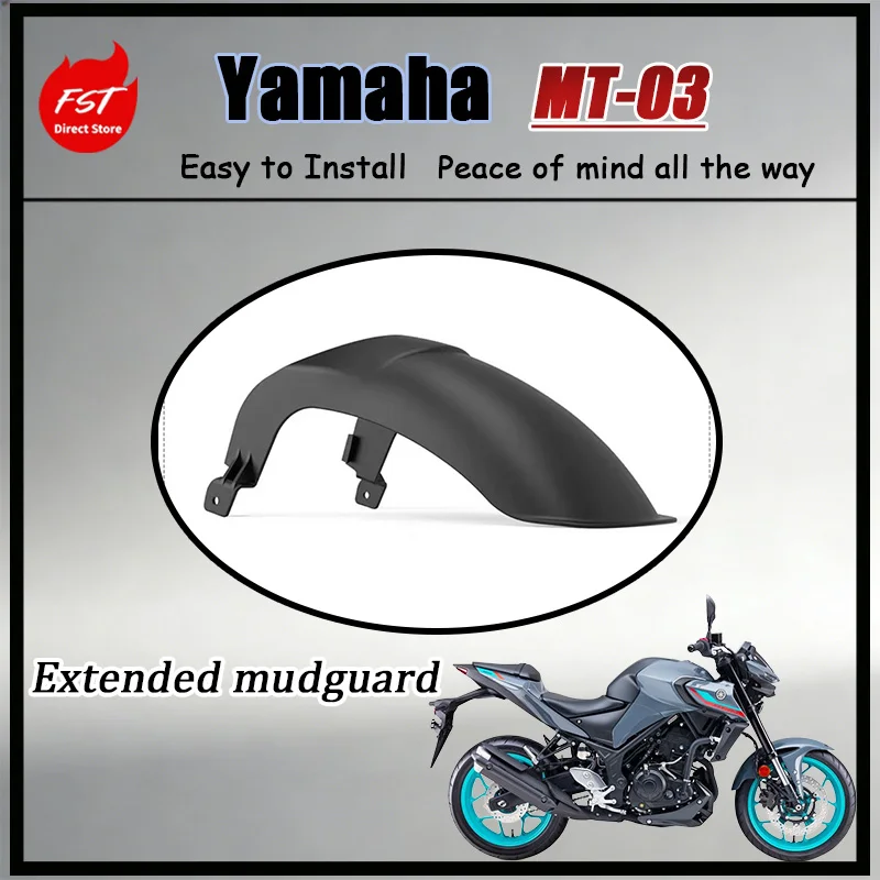 

FOR Yamaha MT-03 MT03 Motorcycle Front Fender Mudguard Splash Dust Protector Guard Replacement Accessory for Enhanced Riding