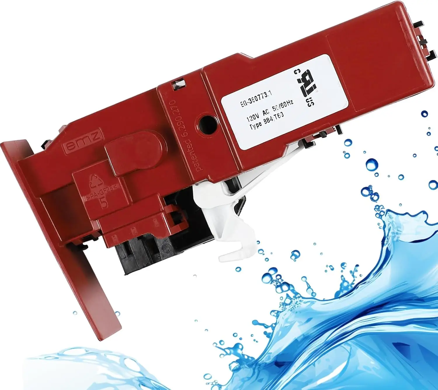 Новый переключатель замка двери шайбы WH10X20821