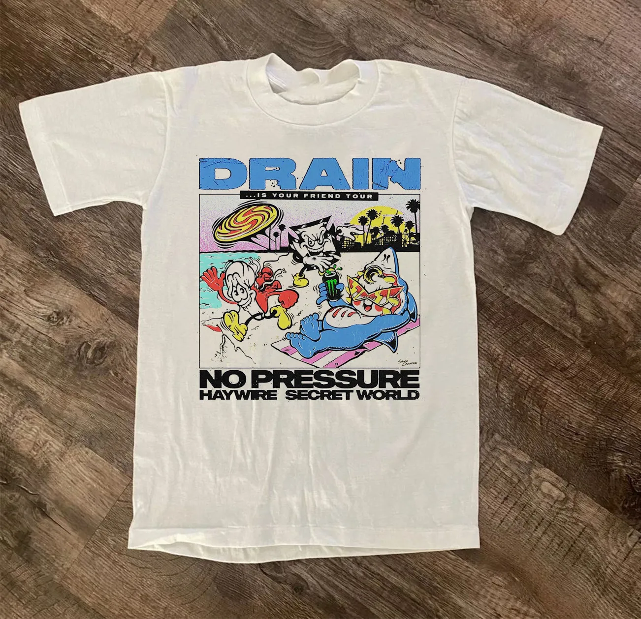 Drain band Is Your Friend Tour 2026 T-Shirt All Size S To 5XL WA925