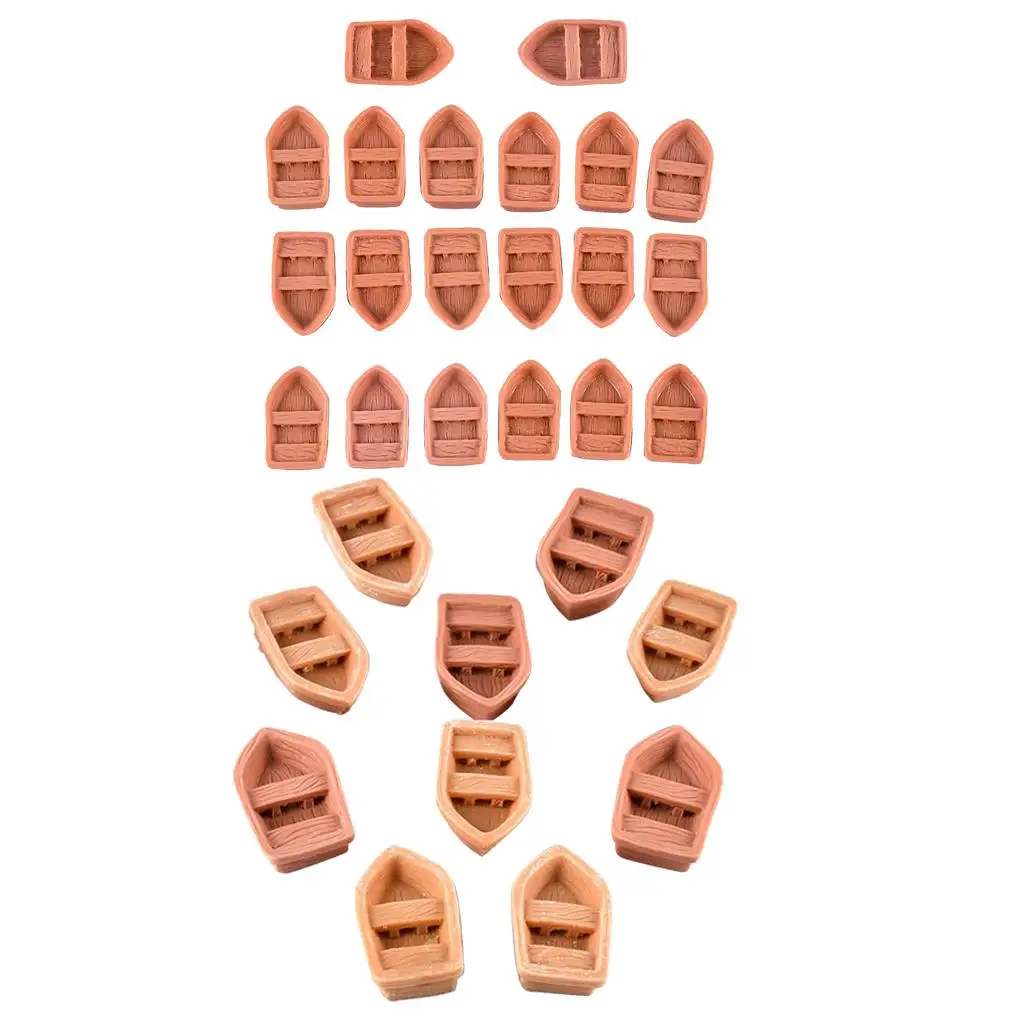 20-delig harsdecoratie Microlandschaft hars staand ornament