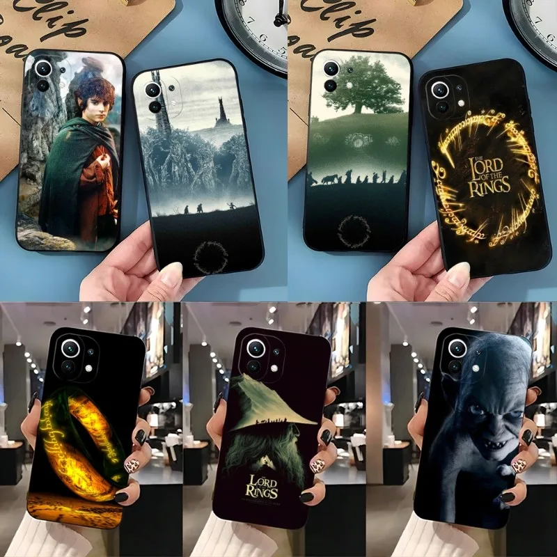 Movie R-Rings Of The Lords Phone Case 2023 Hot For Redmi Note 12 12S 11S 11 10 9S 8T 7 8 9 9T 10X A2 Pro Plus Black Cover