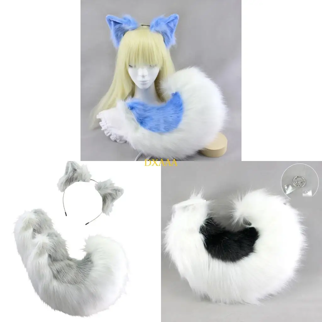 

DXAA Soft And Practical Animal Tail Costume Accessory Cartoon Cosplay Headpiece Fashion Headwear For Character Dressing Up