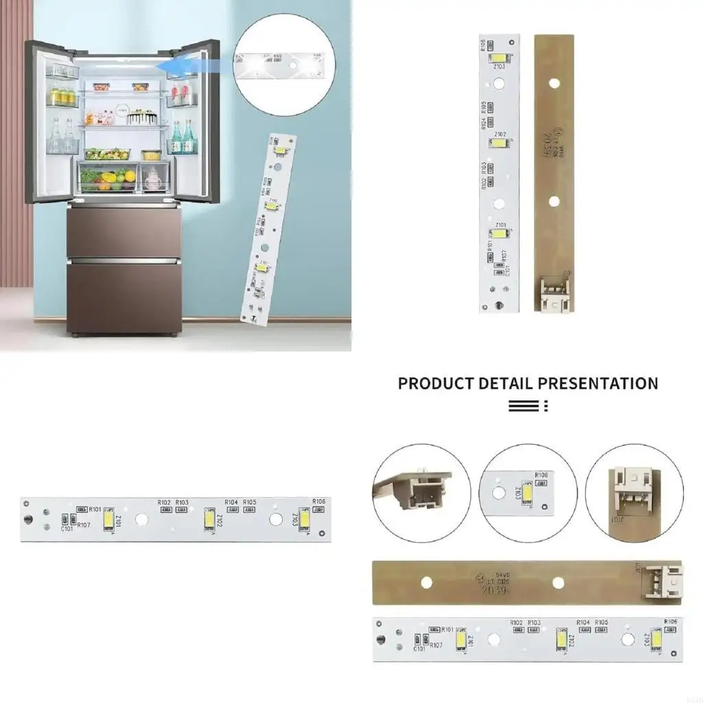 Tablero luz LED eficiencia energética Y5JB para refrigerador AP6035586 4468532 EAP11767930