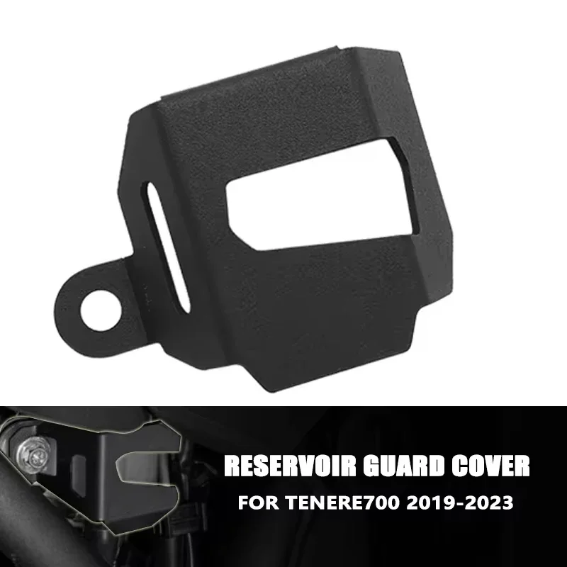 

Motorcycle Rear Brake Fluid Reservoir Guard Accessories For YAMAHA TENERE 700 Tenere700 XTZ700 T700 2019 2020 2021 2022 2023