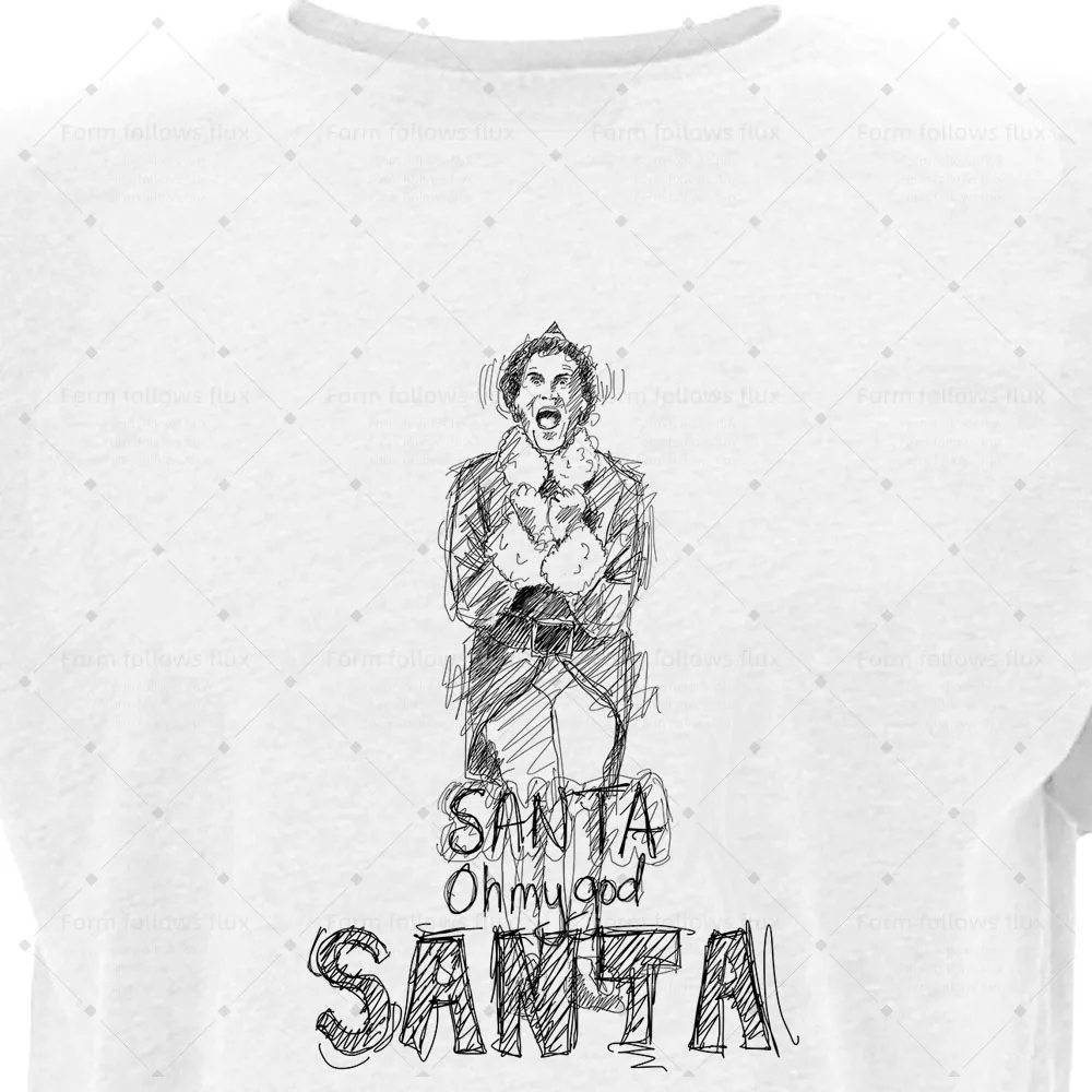 

2026 men T-Shirt Hoodie Elf Christmas Hand Drawn Comic style Unisex S-6XL Plus Size Friendly