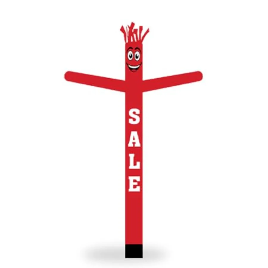 

Sale Red 20 Foot Tall Inflatable Tube Man Air Powered Dancing Puppet for Outdoor Advertising Replacement Tubeman Only