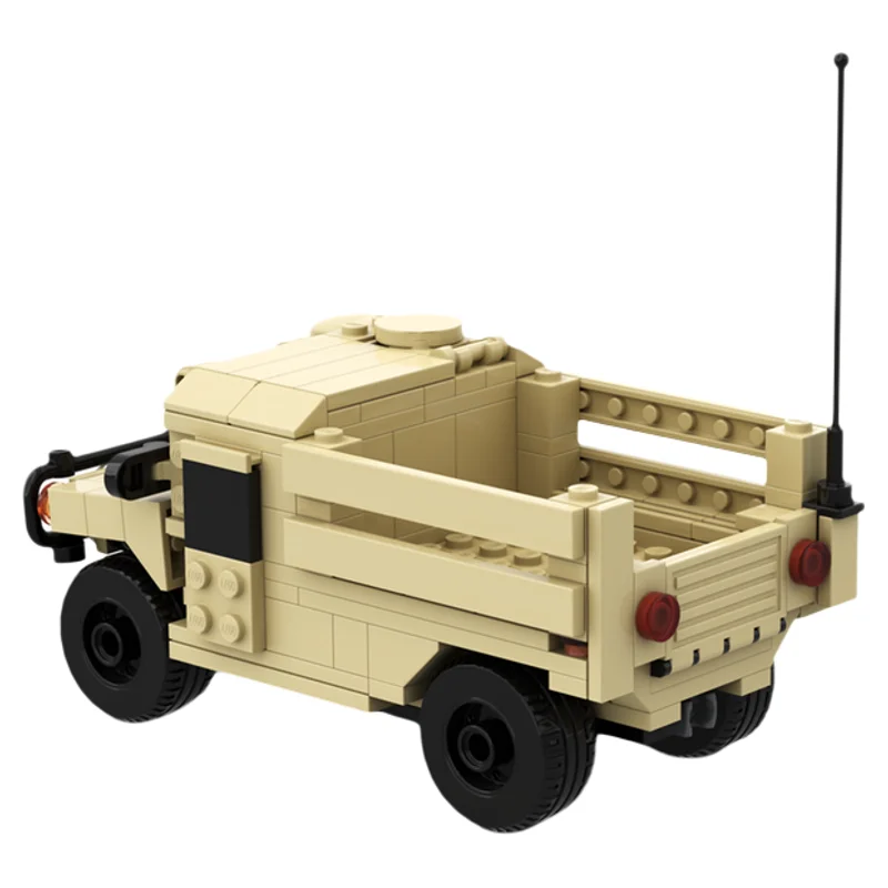 Hummer Series Building Blocks US Military M1114 Hummer Model M1025 Off Road Armored Vehicle M998 Children's Assembly Toy Gifts