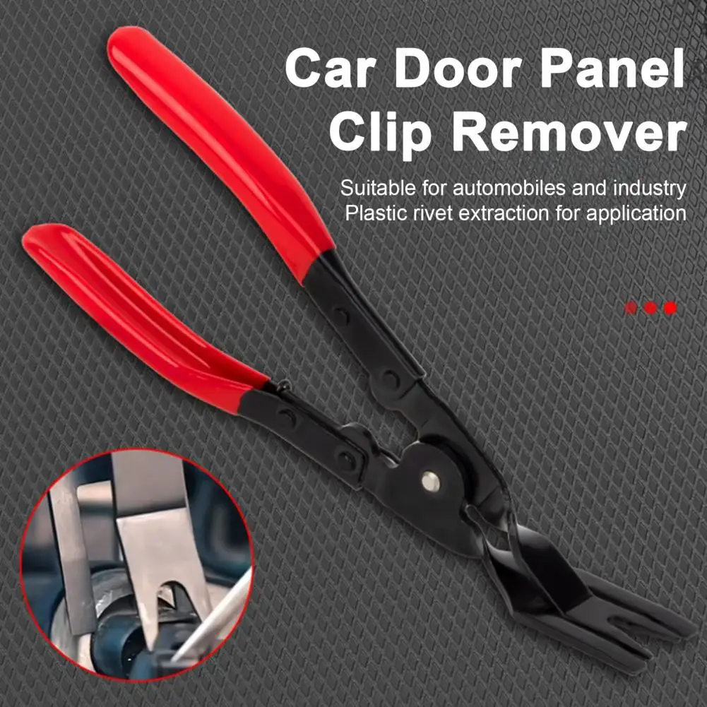 24cm Car Trim Panel Clip Removal Pliers Carbon Steel Lever Principle Trim Tool For Door Panel & Fastener Removal Repair Tool
