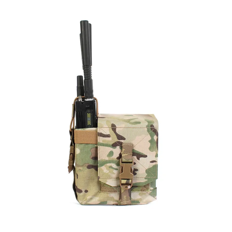 Outdoorvest Ss "variant" Multifunctioneel Molle-zakje Diversen Tas Interphone Radio-zakje Rookzak