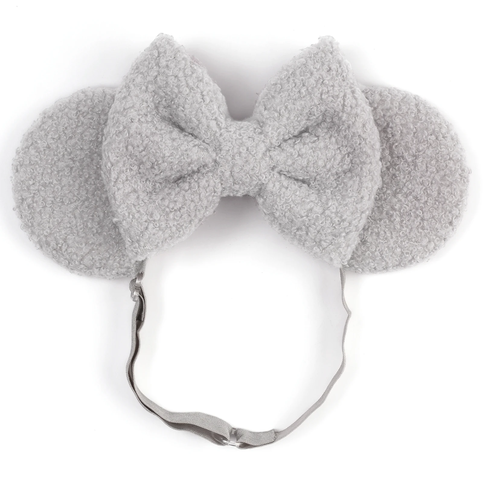 Verstellbares Lamm-Mausohren-Stirnband für Damen, 5" Schleife, Nylon-Haarband für Erwachsene & Kinder, Festival-Cosplay, DIY-Haaraccessoires – Detail 14