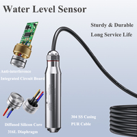 Liquid Level Sensor 0-5m Water Level Sensor 4-20mA 0-10V 0-5V RS485 Level Sensor 1m/2m/3m/4m/5m to 4-20mA Level Transmitter