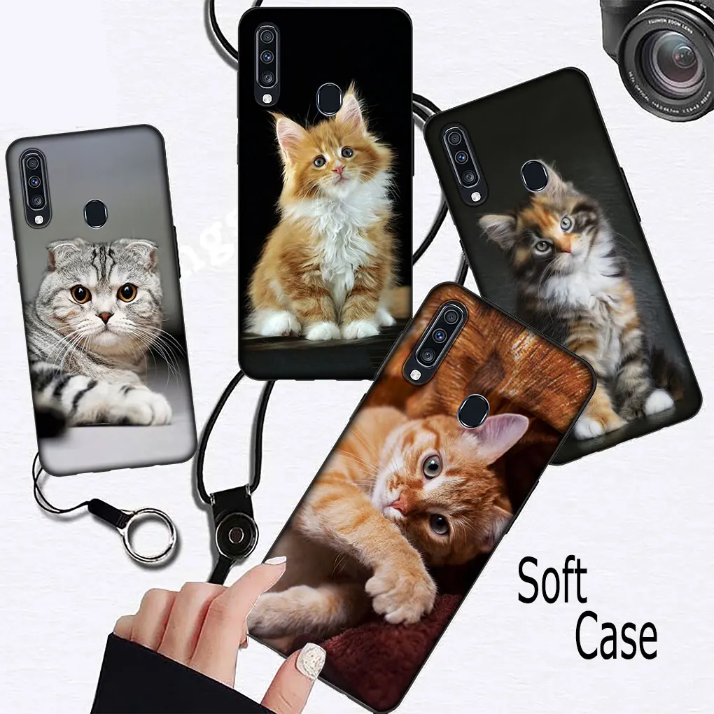 Cat Meow Soft Casing for Xiaomi Redmi Note 11 10 9 8 Pro 9S 10S 11S 9A 9C 9T 10A 10C 8A 7A C Phone Cover Case