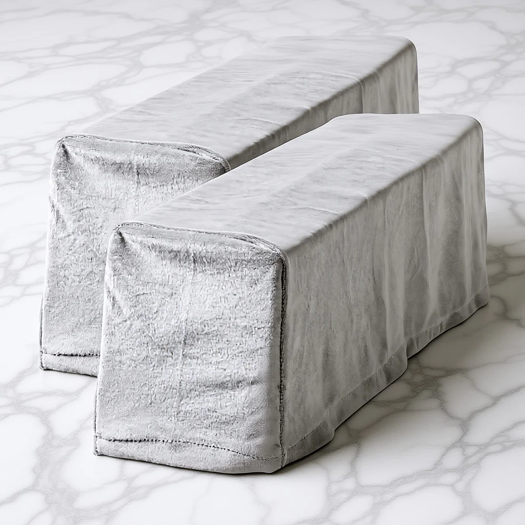 

2pcs Sofa Armrest Cover Universal Elastic Armrest Protector Grey Skin-Friendly Premium Material Home Office Decor Towel