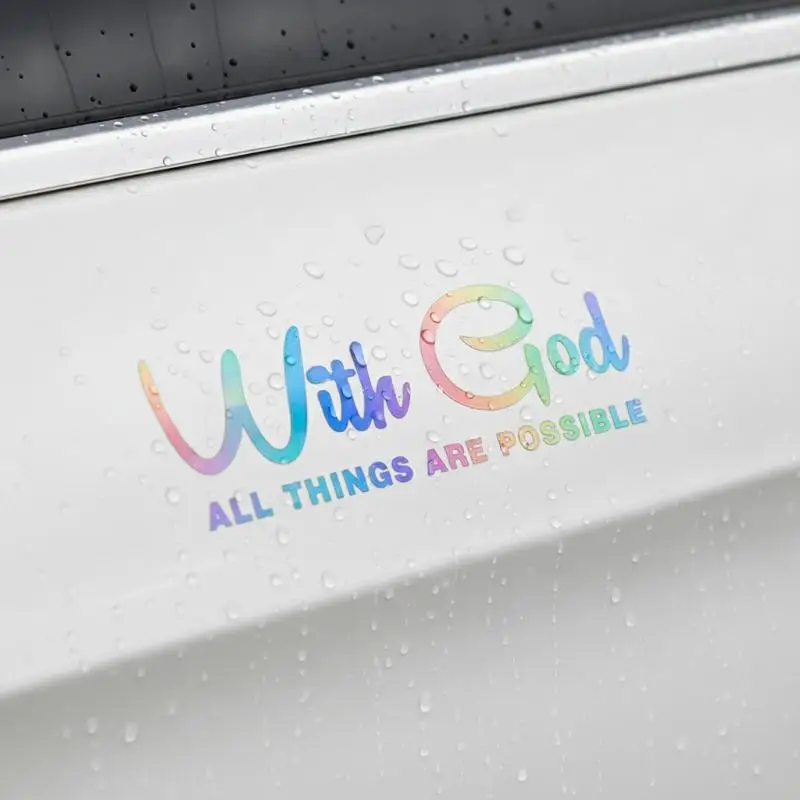 Faith Car Sticker 